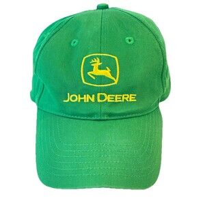 John Deere Green Hat Cap Cotton Embroidered SnapBack K-Products